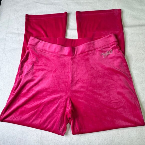 Juicy Couture Velour Track Pants – Hot Pink – Size XXL - Picture 1 of 9